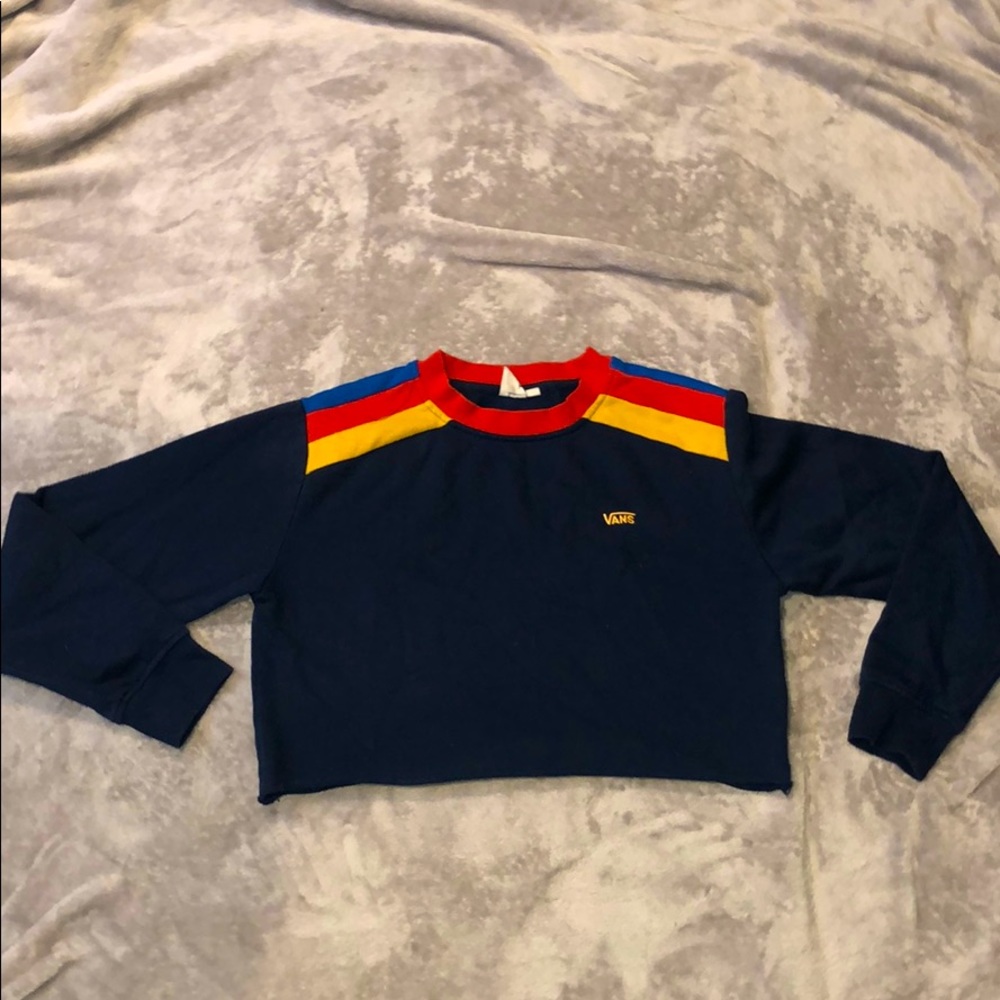 Vans retro cropped sweatshirt